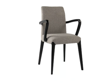 INES SB01B - Fabric chair with armrests by New Life - view 2